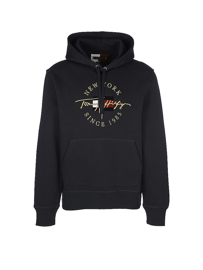 TOMMY HILFIGER Kapuzensweater Hoodie Icon blau